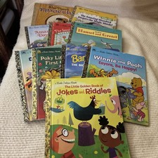 Lot Of 10 Vintage Little Golden Books 1948, 1979, 1980’s,1990’s & 2013   picture