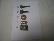 Antique Victorian Era Front Door Twist Knob Part picture