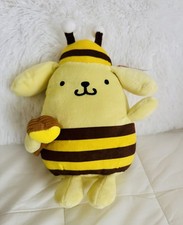 Sanrio Hello Kitty & Friends Easter Pompompurin Bumble Bee 9” Plush  picture