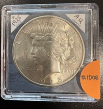 Silver Dollar | Sale-A-Thon | Peace | 1925-P | AU | 1008 picture