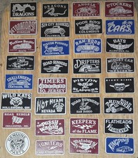 Cast Aluminum Car Club Plaque  Lot Of 32 picture