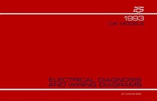 1993 Chevrolet C/K Truck Wiring Diagrams Electrical Schematics Manual picture