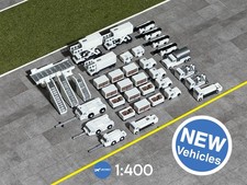 1:400 SCALE GENERIC GSE DELUXE: Airport Accessories picture