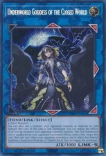 Underworld Goddess of the Closed World - RA02-EN045 - Secret Rare - 1st Edition picture