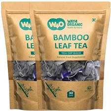 Bamboo Leaf Tea 30 Bags (2 pack) Fresh Dried Bamboo Leaves Natural Herbal Tea picture