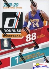 2019/20 Panini Donruss Basketball EXCLUSIVE  Factory Sealed Blaster Box-AUTO/MEM picture