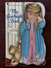Vintage 1981 “My Goodnight Book” Eloise Wilkin A Golden Sturdy Shape Book picture
