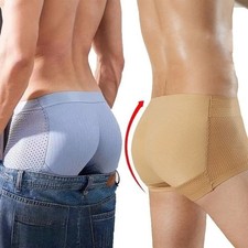 Men's Padded Briefs Butt Lifter Enhancer Hip Sexy Underwear Body Shaper Short US picture