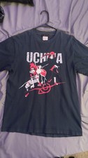 Naruto Sasuke Vintage Anime Movie Cartoon T Shirt picture