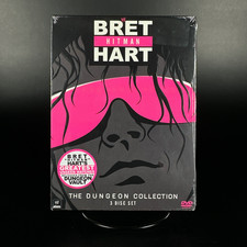 WWE Bret the Hitman Hart: Dungeon Collection (DVD) 3-Disc *NEW/SEALED*  picture