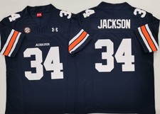 5 Colors Auburn Tigers Bo jackson Jersey 34# All Stitched picture