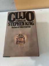 Stephen King CUJO 1981 Viking 1st Edition 1st Printing Hardcover HC DJ 1st/1st picture