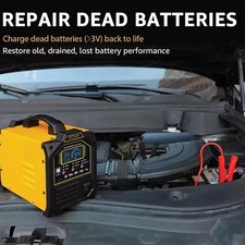 YELLOW - PCHH 2V/24V CAR BATTERY CHARGER AND MAINTAINER picture