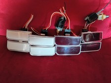 1980-1985 Cadillac Seville Door Courtesy Light Lenses.  GOOD CONDITION picture