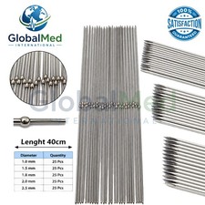 K-Wires Kirschner Wires Orthopedic Surgical Bone Pins Steinmann Pins 125 Pcs Set picture