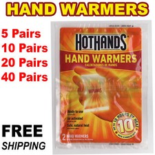 HotHands Hand Warmers Pairs Safe Natural Odorless Pocket Heat  picture