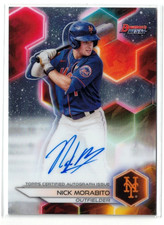 2023 Bowman's Best RC AUTO Nick Morabito New York Mets Rookie Autograph picture