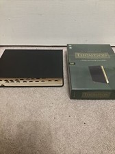 ESV THOMPSON CHAIN REFERENCE BIBLE RED LETTER THUMB INDEXED BLACK BONDED LEATHER picture