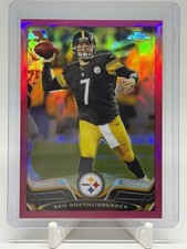 BEN ROETHLISBERGER 2013 Topps Chrome #52 Pink Refractor /399 picture