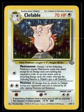 Pokemon TCG Jungle #01/64 Clefable (1) Holo picture