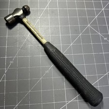 Vintage Nupla Tools USA M-4 M4 4 Ounce Ball Peen Hammer Fiberglass Made In USA picture