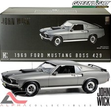 GREENLIGHT 12104 1:12 1969 FORD MUSTANG BOSS 429 (JOHN WICK) picture