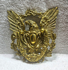 Vintage Mid-Century Brass American Federal Eagle Door Knocker – 8