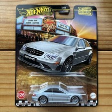 Hot Wheels 2008 Mercedes-Benz CLK 63 AMG Black Series Premium Boulevard # 129 picture