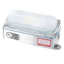 Kason 1808NMA100 LED Fixture 120V 12W 4000K Angled Lens Efficient Lighting picture