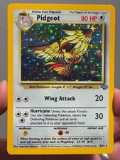 Pidgeot Jungle 8/64 HOLO Rare Jungle Unlimited Pokemon TCG WOTC - MP picture