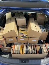 Lot Of 50 Random 45rpm Vinyl Records From Closed Down Maryland Record Store picture