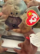 Ty Teenie Beanie Babies Claude Plush Retired Vintage 1996 Ages 3-7 picture