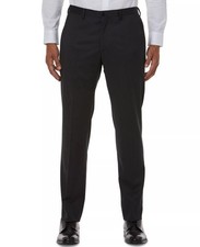 A|X Armani Exchange Men's Slim-Fit Gray Solid Suit Separate Pants Gray 30x32 picture
