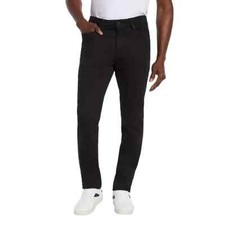 Express Men's Slim Fit Denim Size 36 x 30 Black picture
