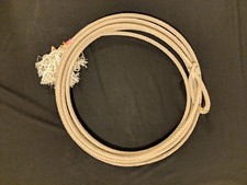 1-Used lariat western cowboy rope decor team rope lasso rodeo  picture