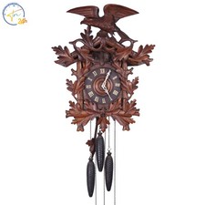 Antique German G.K 30 Hour Black Forest Quail Cuckoo Clock picture