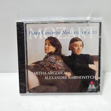 Mozart: Piano Concertos Nos. 10 19 & 20 Martha Argerich CD, 1999, Teldec Cut-out picture