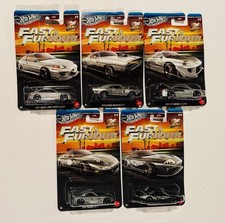 Hot Wheels 2026 Silver Series Fast & Furious 25th Anniversary Zamac Set of 5 picture