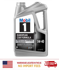 Mobil 1 FS European Car Formula Full Synthetic Motor Oil 5W-40, 5 Quart picture