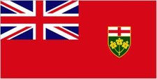 ONTARIO PROVINCE FLAG FRIDGE MAGNET 4