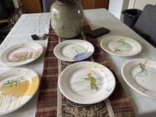 Gien Le Petit Prince 9in Plates Set of 6 White Multicolor . picture