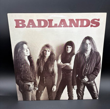 Vtg 1989 BADLANDS Album SELF TITLED Record 1ST PRESSING Lp OG VINYL is MINT picture