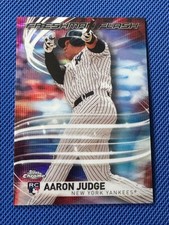 2017 Topps Chrome Freshman Flash RC Yankees AARON JUDGE Rare Rookie Card #FF-11 picture