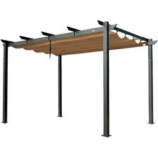 9x13 10x13 10x10 Outdoor Retractable Pergola Aluminum Gazebo for Patio Deck picture