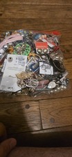 3 Pound Unsorted Huge Lot Jewelry VTG Now Junk Art Craft Treasure Box picture