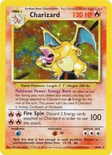 Charizard (4/102) [Base Set Unlimited] Heavily Played Holofoil picture