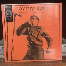 Joy Division Love Will Tear Us Apart Halloween Edition Orange Vinyl Sealed picture