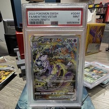 Pokemon Mewtwo VSTAR GG44/GG70 Crown Zenith Galarian Gallery Holo PSA 9 picture