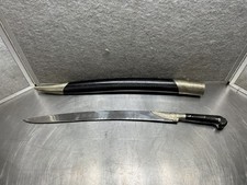 Ottoman Turkish Yataghan Replica Sword w Sheath 22-1/4