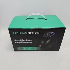Rejuva Knee 2.0 Cordless 6-in-1 Knee Massager RejuvaKnee Heat Red Light Vibrate picture
